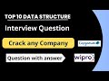 Top 10 Data Structures Interview Questions | Data Structures Interview Questions And Answers |