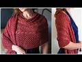 This Might Be the Ultimate Fall Shawl | Sister Knitting Pattern