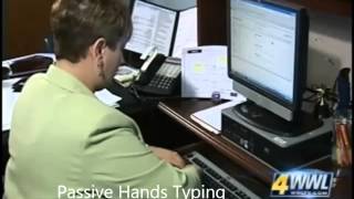 Typing With Two Passive Prostheses