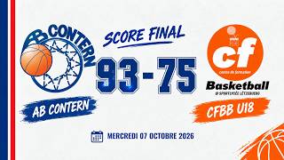 07 10 2026 AB CONTERN - CFBB U18