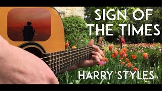Sign of the Times Harry Styles Fingerstyle Guitar Cover Free Tabs