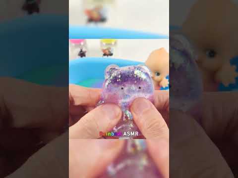 Relaxing Slime Mixing ASMR | Satisfying Videos Turning Slime into Bathtub Shapes