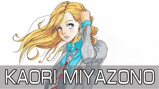 Kaori Miyazono (Shigatsu wa Kimi no Uso) Speed Drawing | Каори Миядзоно (Твоя апрельская ложь)