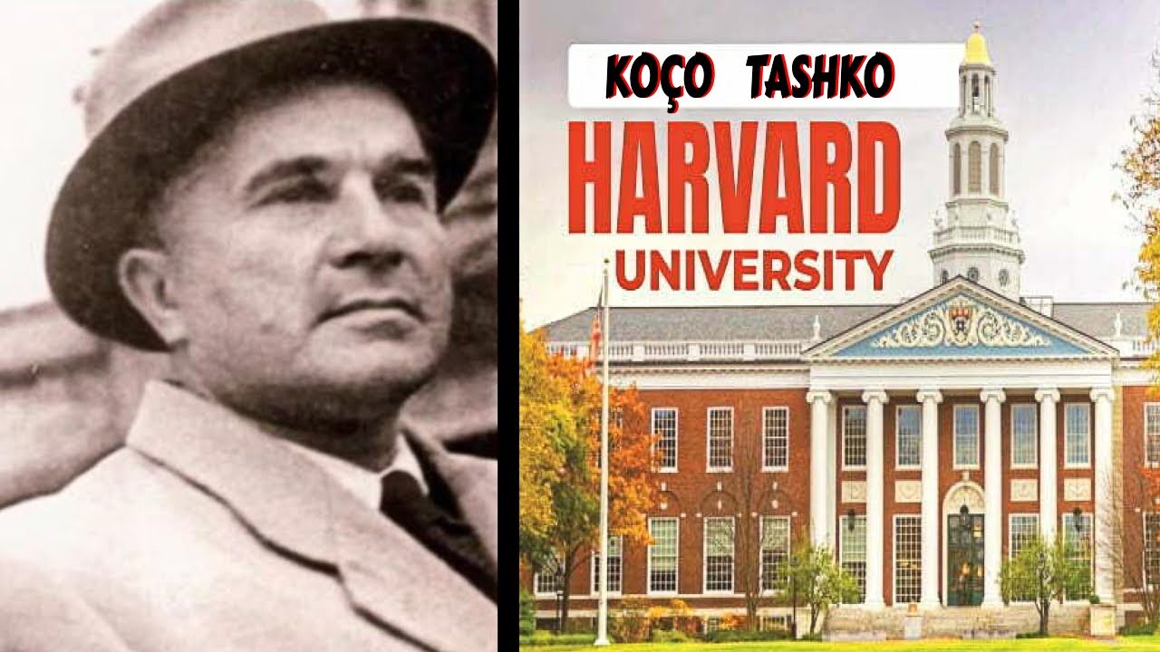 KOÇO TASHKO, SHQIPTARI I PARË I DIPLOMUAR NË HARWARD