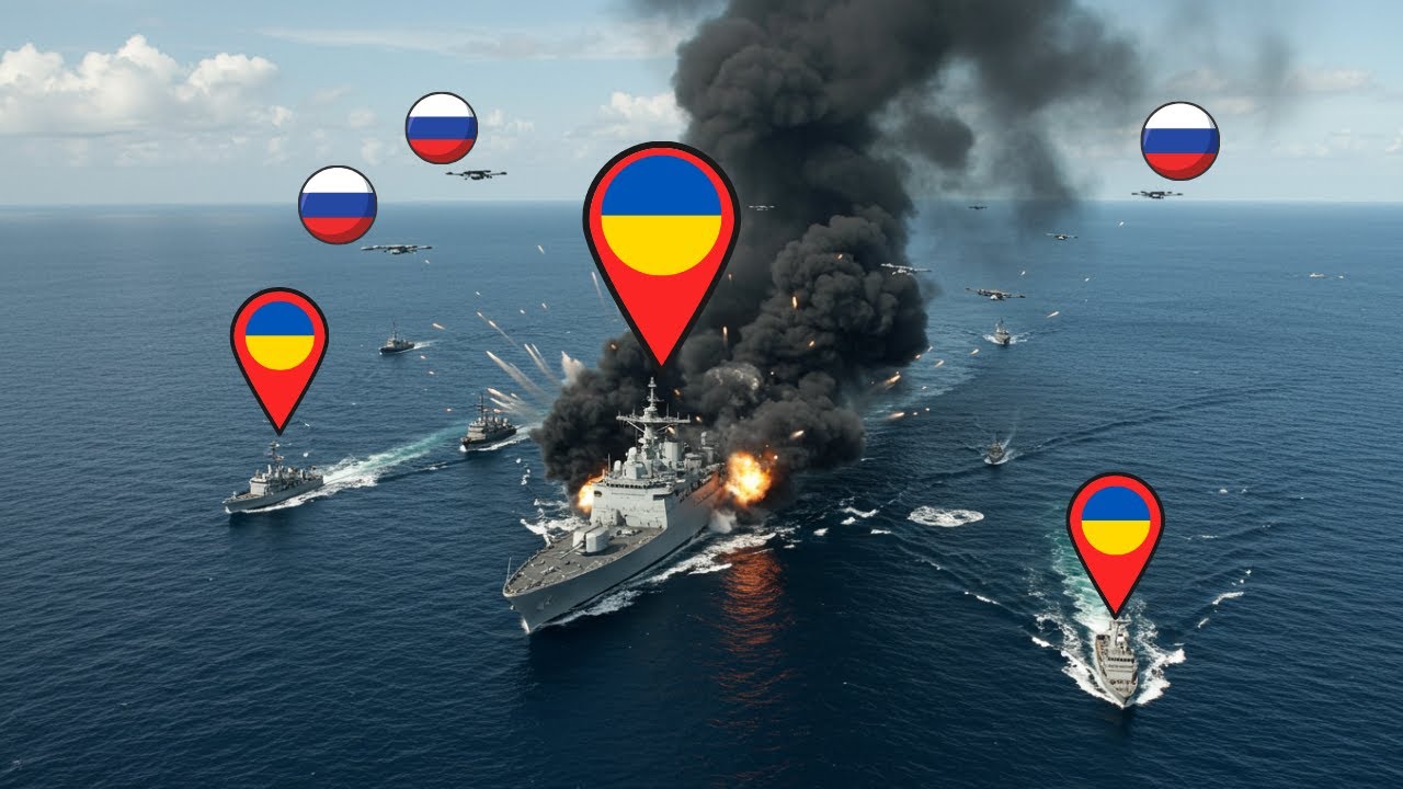 Drone Raid on Ukrainian Port: Critical Attack by Russia