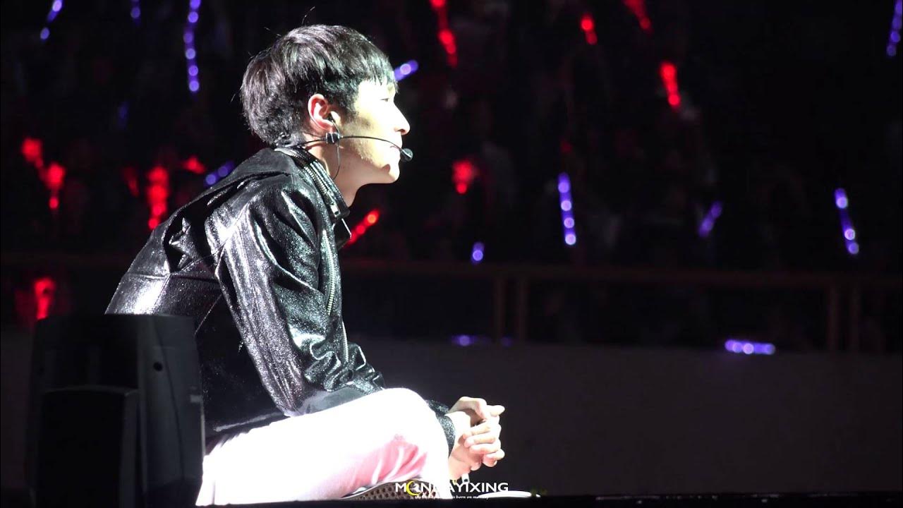 151007 LAY (Zhang Yixing) Birthday Partyーreaction to the message video