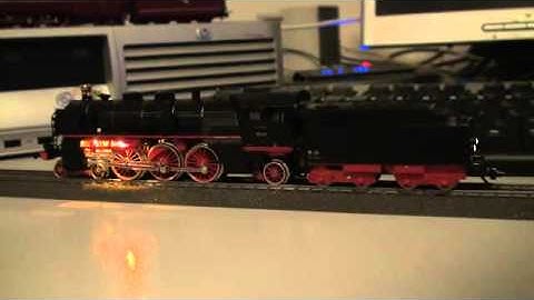 DB BR 18 434 with Sound: Märklin HO Modelleisenbahn Anlage, Marklin Layout