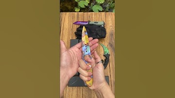 Unboxing Csgo Case Hardened Skeleton Knife #cs2 #csgoweapon #csgoskin #unboxing