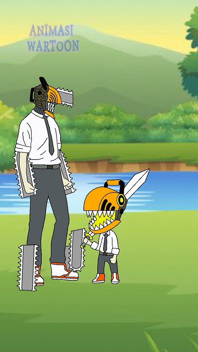 chainsaw man baby sword #animasi #animasiwartoon #chainsawman