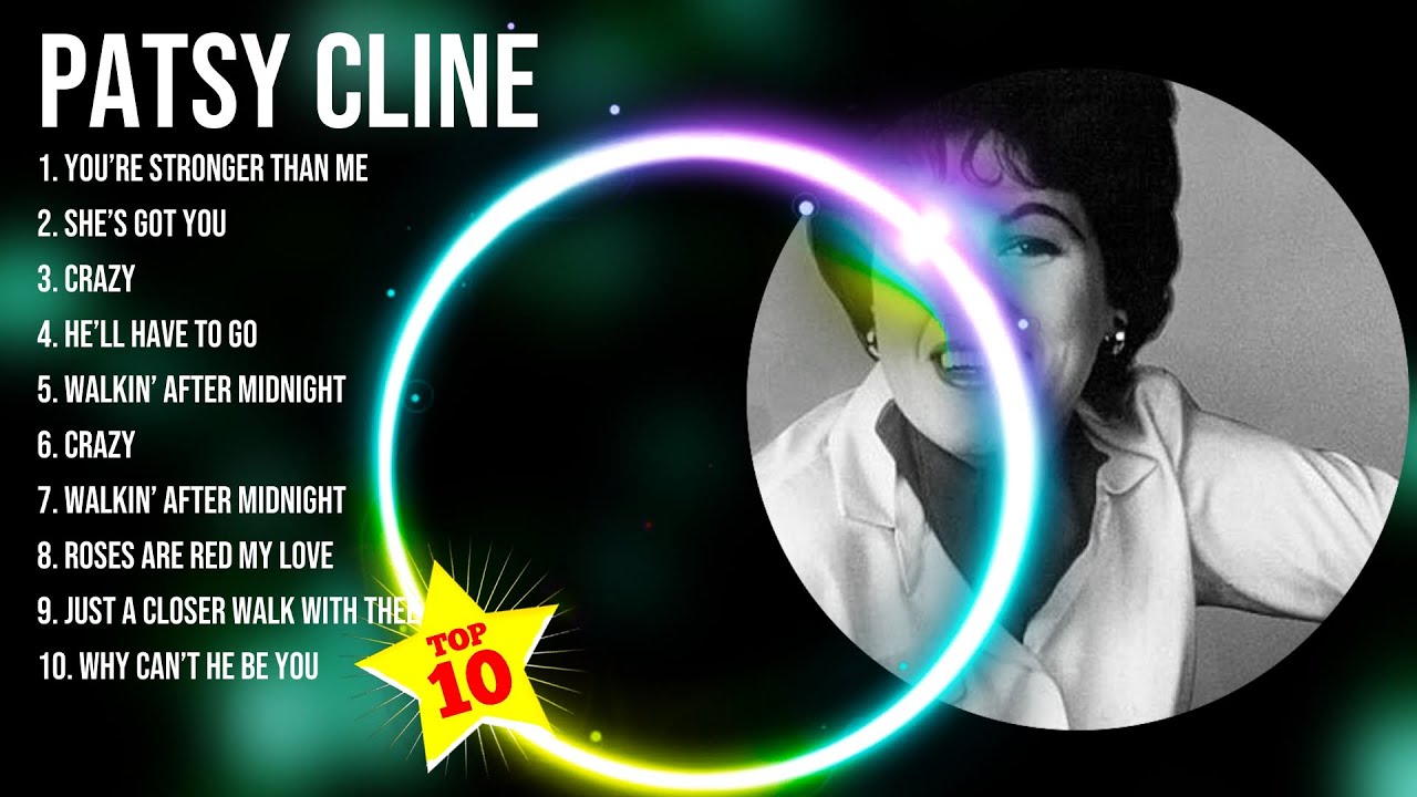 Patsy Cline Greatest Hits ~ Top 100 Patsy Cline To Listen in 2023 ...