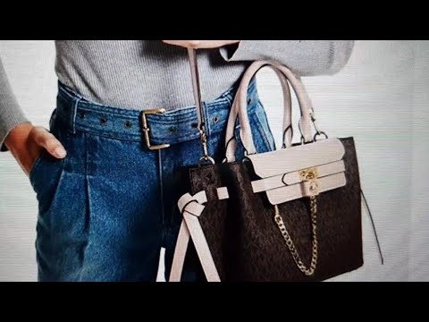 Micheal Kors|Hamilton Legacy Small Logo Belted Satchel Style #30F1G9HS5B -  YouTube