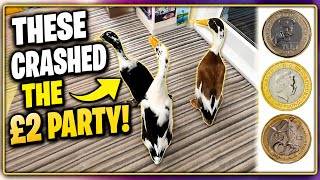 Someone Crashes The £2 Coin Party!