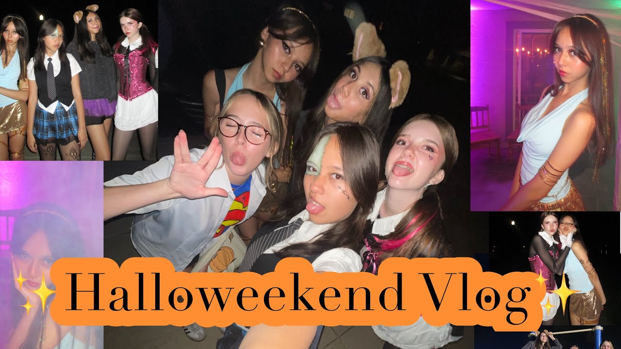 Halloweekend!!! Couple different parties and with friends!! 🎃👻💀 