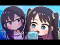 【手描き】一ノ瀬うるはと間接キスがしたい花芽なずな【ぶいすぽっ！/花芽すみれ/花芽なずな/小雀とと/一ノ瀬うるは】【マンガ動画/アニメ/VTuber】