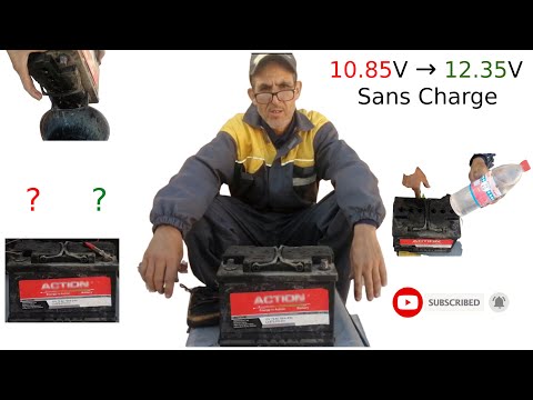 Ne change pas la batterie avant de voire! Car Battery Repair - How to repair dead dry battery AtHome