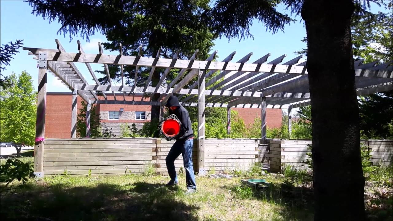 STRAPPING YOUNG MAN THROWS CONE AT TREES YouTube