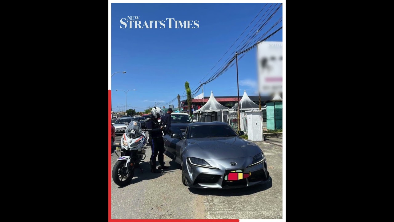No road tax, no insurance: Businessman's Toyota Supra seized