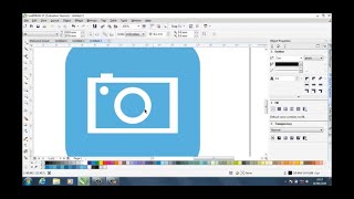 How To Design Camera App Icon In CorelDraw - EasyGraphix