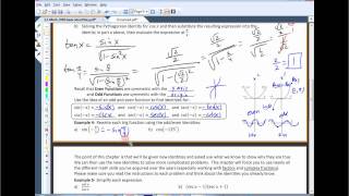 Math 1060 Sec. 3.1 - Basic Trig Identities
