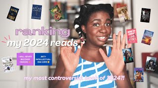 the 58 books i read in 2024 ranked | romantasy, romance, fantasy | books i loved, liked & despised