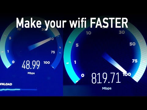 Make your WiFi Faster (AT&T router can't handle 1000 mbps)