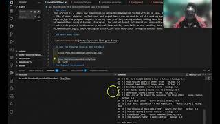 Java Movie Recommendation System