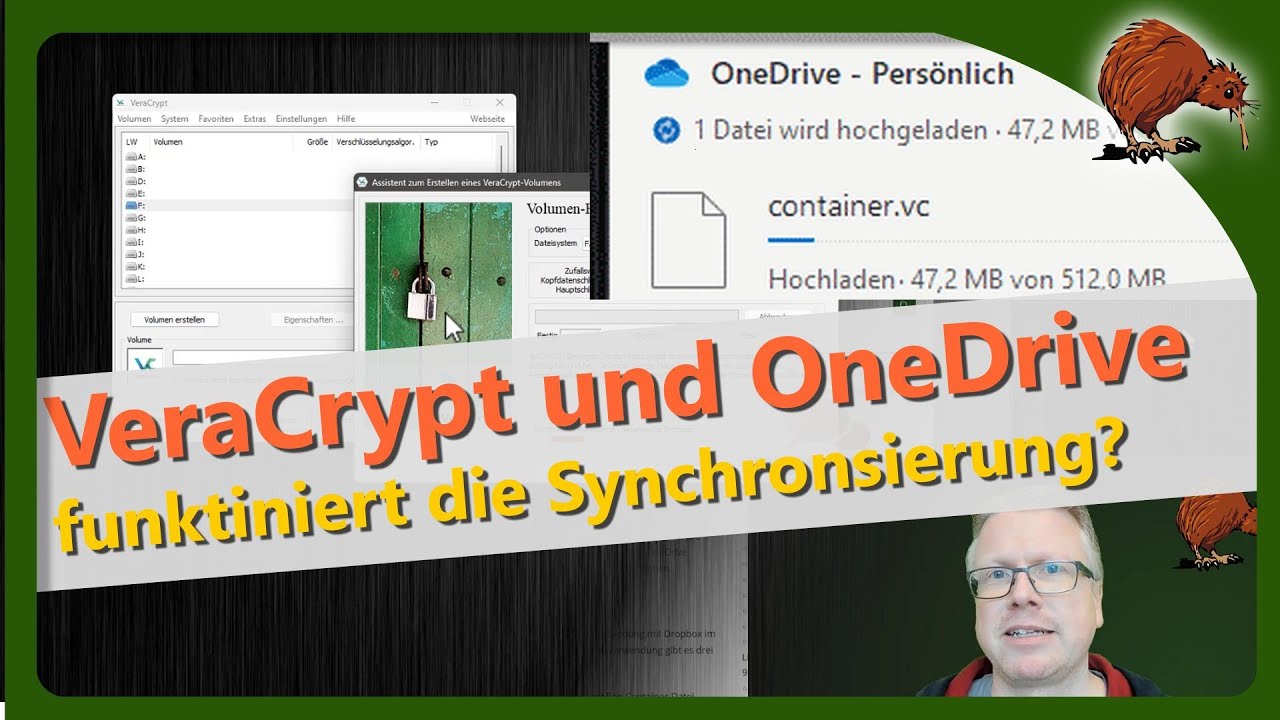 Verschlüsselung mit VeraCrypt in OneDrive? - YouTube