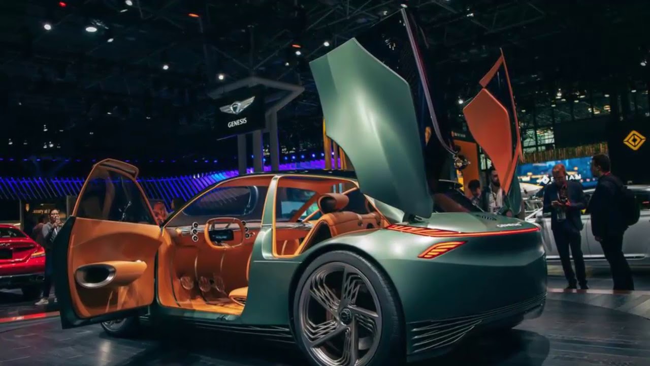 The Genesis Mint Concept - Two-Seat Electric City Car