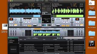 Rigmouse mixing a track using Magix Digital DJ2