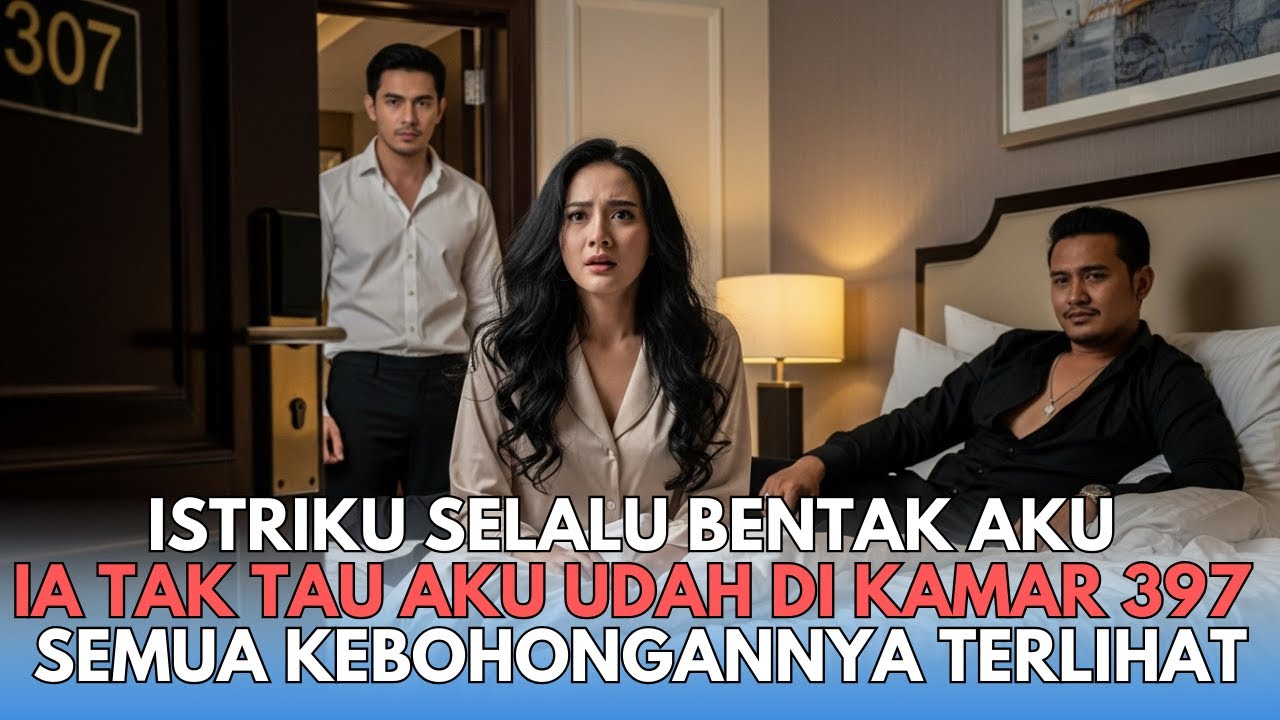 ISTRI BENTAK KASAR NGAKU SIBUK, PADAHAL AKU SUDAH DI DEPAN KAMAR 397, SAAT DIBUKA TERNYATA..