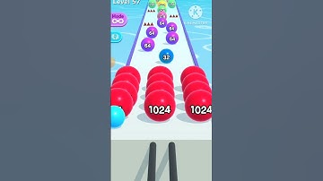 BallRun2048  // All Level Gameplay Android,iOS - new gaming video #shorts #gaming