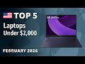 TOP—5. Best Laptops Under $2,000 February 2026