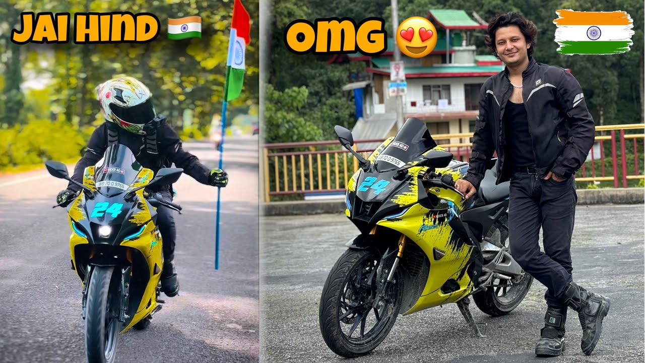 78th Independence Day Ride 🫂❤️ | Jai Hind 🇮🇳 ​⁠