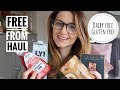 DAIRY FREE GLUTEN FREE FOOD HAUL | FAVOURITE GLUTEN FREE DAIRY FREE FOODS