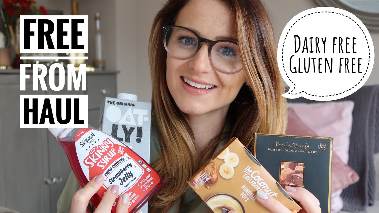 DAIRY FREE GLUTEN FREE FOOD HAUL FAVOURITE GLUTEN FREE DAIRY FREE