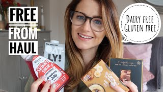 Dairy free gluten food haul | favourite foods