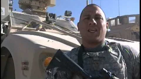 Strykers Conduct Security Presence Patrol in Zabul Province