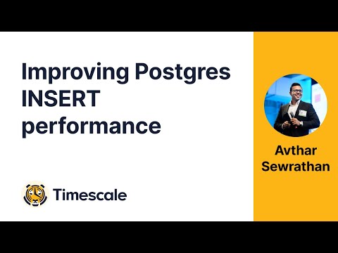 5 Ways to Improve Your PostgreSQL INSERT performance