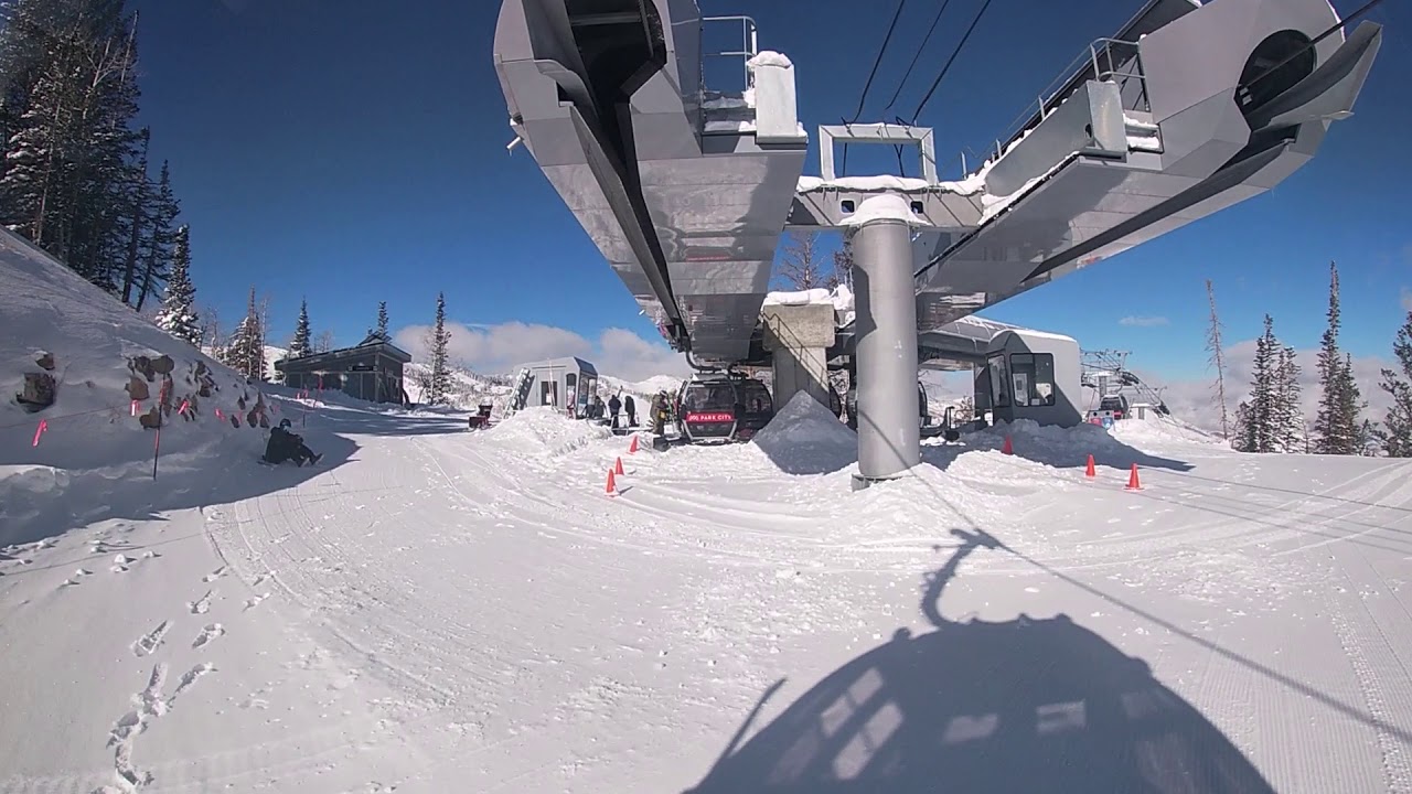 Park City Quicksilver Gondola [Park City to Canyons] YouTube