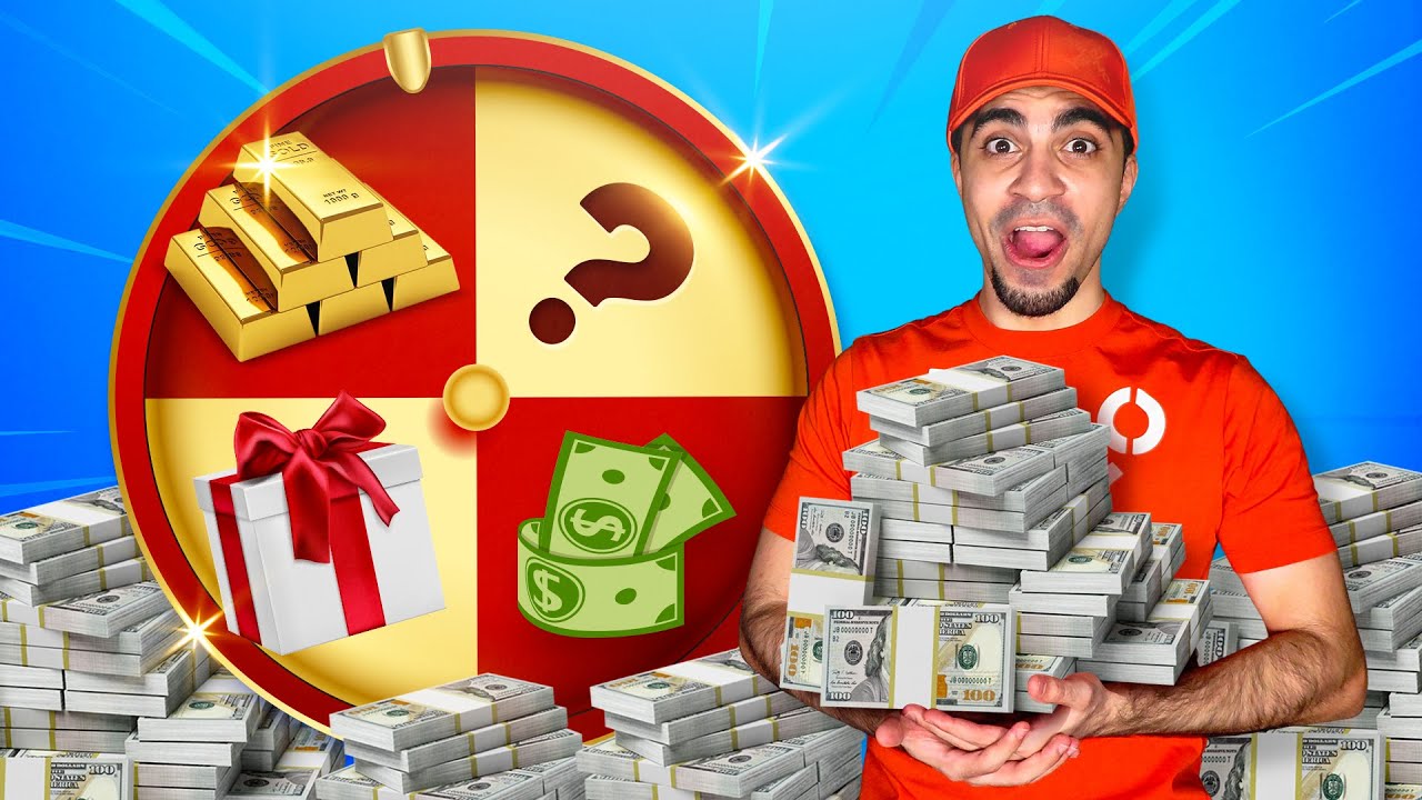 تحدي البنك بأكبر عجلة حظ | الحظ القوي 😫