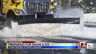 Preps underway as winter storm expected to hit Triangle this weekend