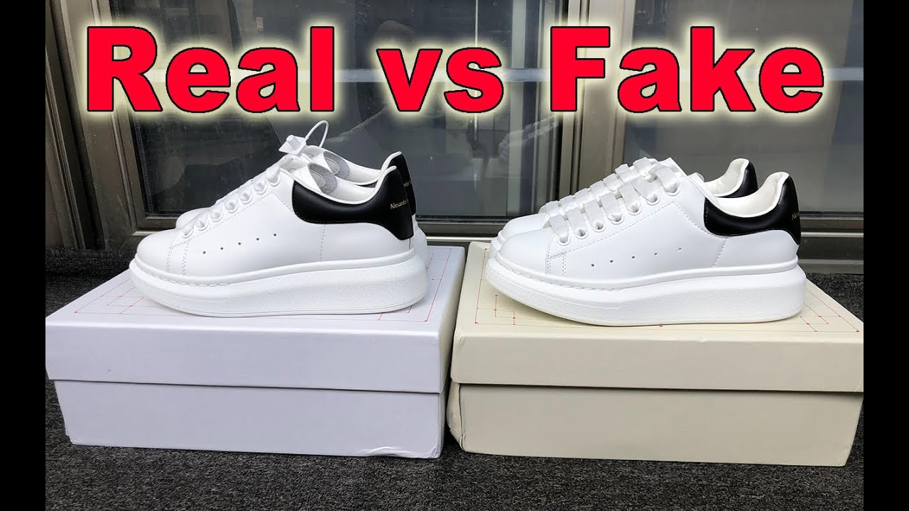 How To Spot Fake Alexander McQueen Oversized Sneakers – LegitGrails