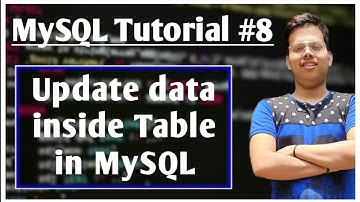 Update table in MySQL #8 | update command | SQL | Database | MySQL | #update_table #mysql #database