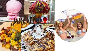 BRUNCH & POOL PARTY AT WYNN HOTEL LAS VEGAS || JARDIN RESTAURANT.... LAMBO RENTAL ?