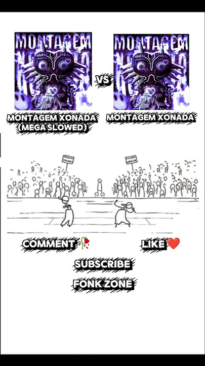 Montagem Xonada (Mega Slowed) 🥶 Vs Montagem Xonada 🥵 | Which one is Better?
