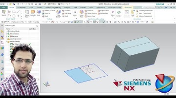 NX | Split body  Trim sheet | Tutorial