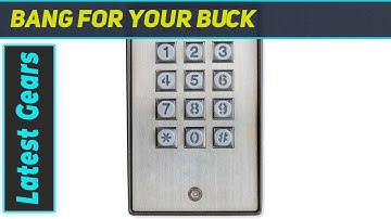 Seco-Larm SK-1123-SDQ Vandal Resistant Keypad - The Ultimate Outdoor Access Control Solution!