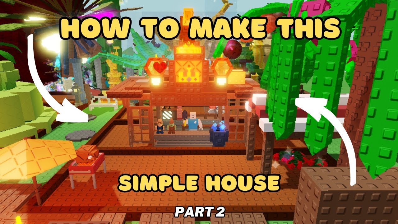 How to Make Simple House in Grow a Garden (Very Easy) - YouTube