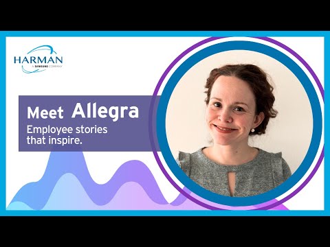 People of HARMAN, Meet Allegra