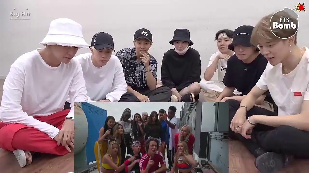 BTS reagindo a Now United 